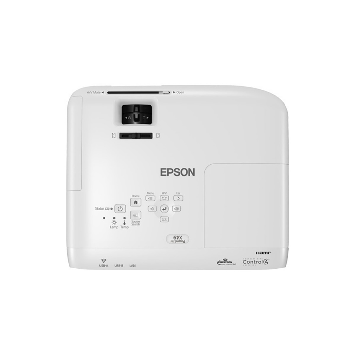 Proyector Portátil Epson PowerLite X49 3LCD XGA Con HDMI